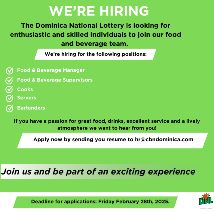 Hiring F&B